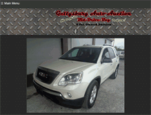 Tablet Screenshot of gettyauto.com
